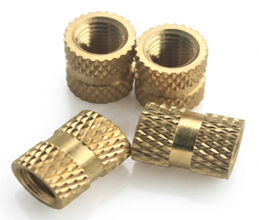 Cross Knurled Brass Inserts