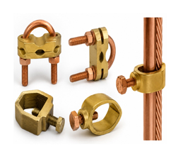 Earthing Rod Clamps & Clips