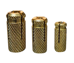 Brass Drop in Anchors