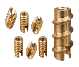 Self Tapping Brass Inserts